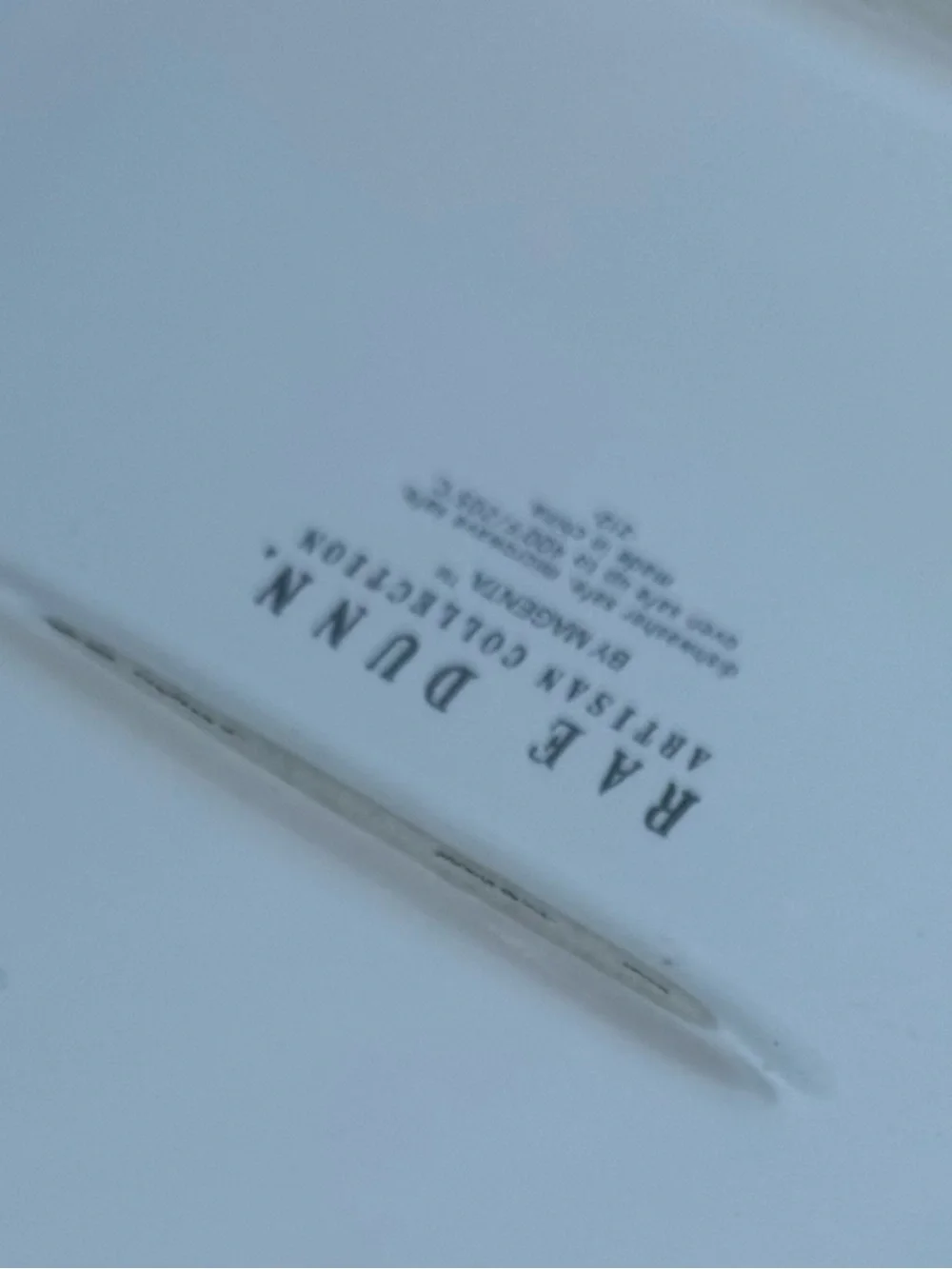 RAE DUNN “BAKE” cream Ceramic Baking Dish (excellent condition never used)